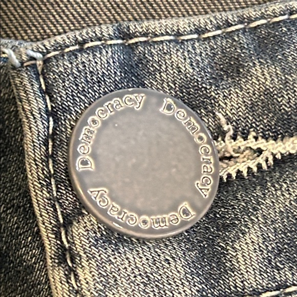 Democracy Ab Technology Women's Distress Jeans Size 16W - Picture 14 of 14